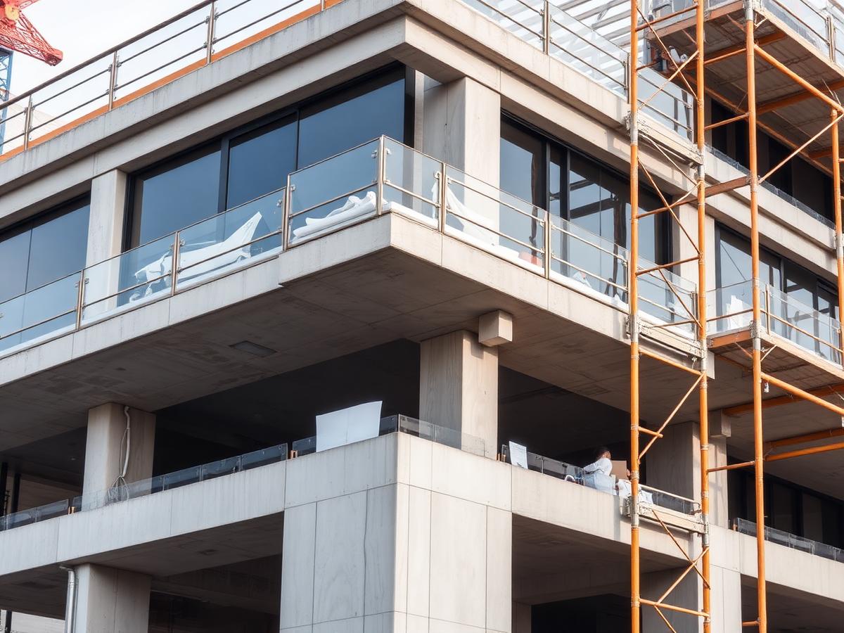 Bauprojekt der Eiche Invest AG in Realisierung